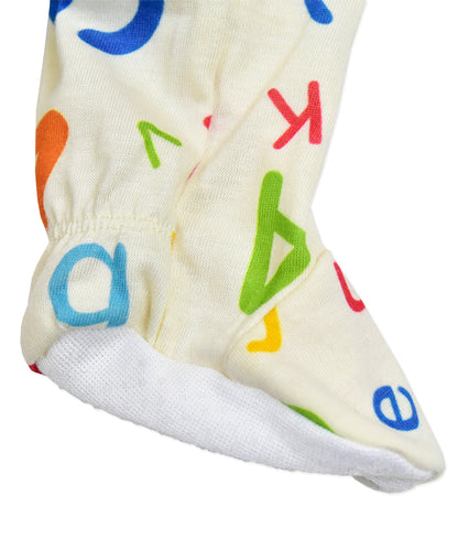 Infant Footed Pajamas with Stainless Steel Snaps